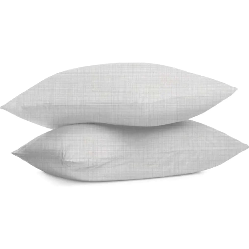 Dreamers Den – Kussensloop Half Linnen – Wit 60x70cm 2-PACK