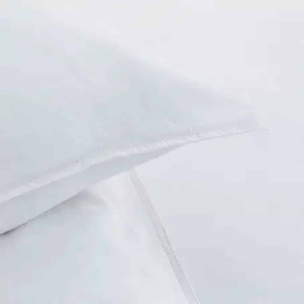 Dreamers Den - Pillowcase Half Linen - White 60x70cm 2-PACK