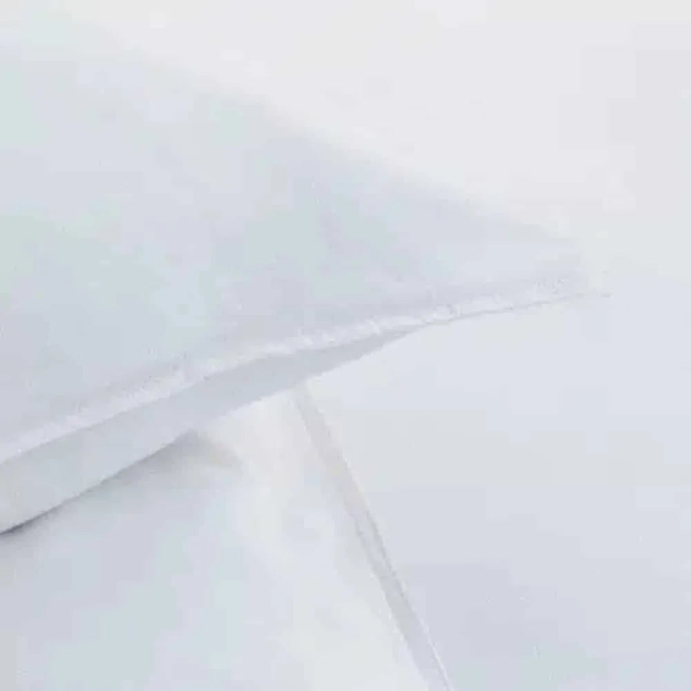 Dreamers Den – Kussensloop Half Linnen – Wit 60x70cm 2-PACK