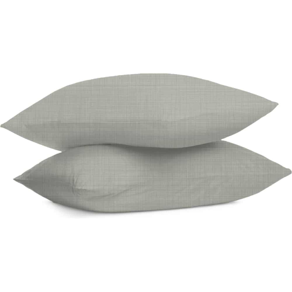 Dreamers Den - Pillowcase Half Linen - Green 60x70cm 2-PACK