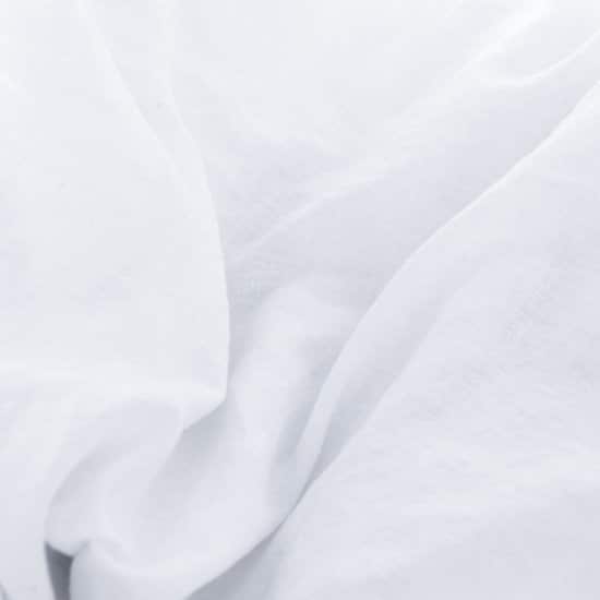 Dreamers Den Duvet Cover Half Linen White