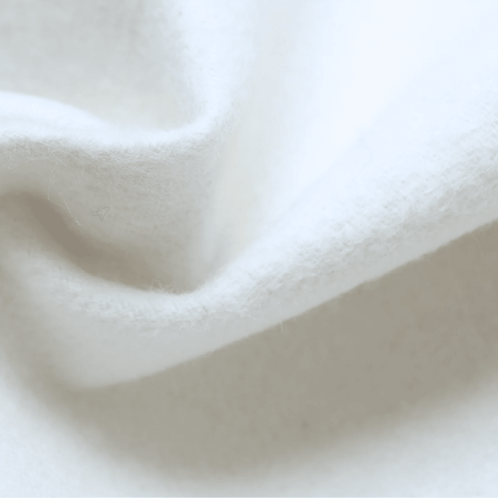 Dreamers Den Molton Topper White 100% Organic Cotton
