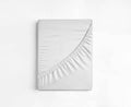Dreamers Den Split Topper Hoeslaken Katoen Satijn Wit