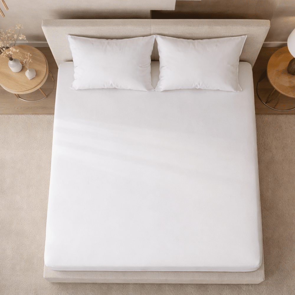 Dreamers Den Molton Topper White 100% Organic Cotton