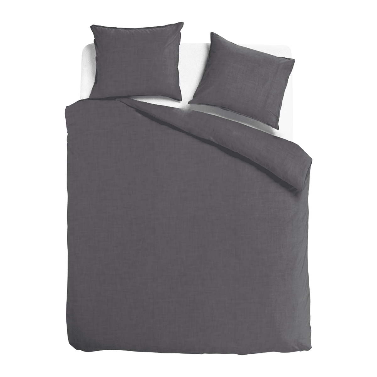 Duvet Cover 50% Cotton/Linen Dark Grey