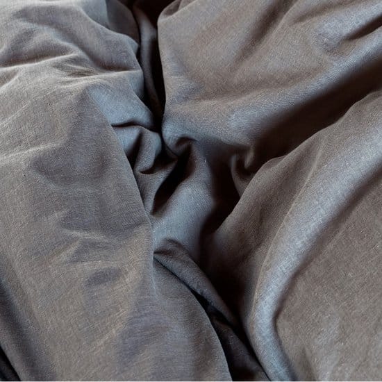 Duvet Cover 50% Cotton/Linen Dark Grey