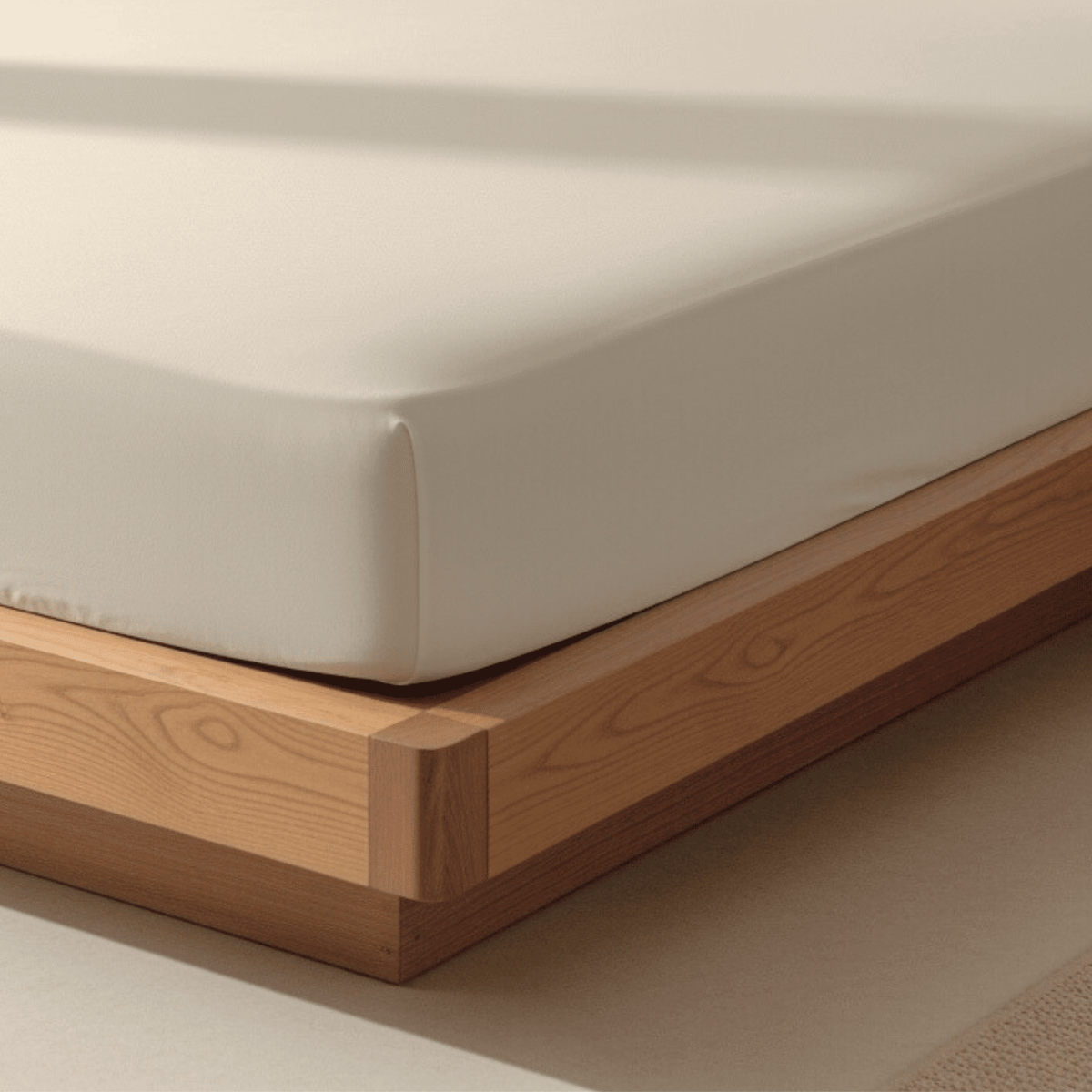 Dreamers Den Split Topper Fitted Sheet TENCEL™ Lyocell - Sand