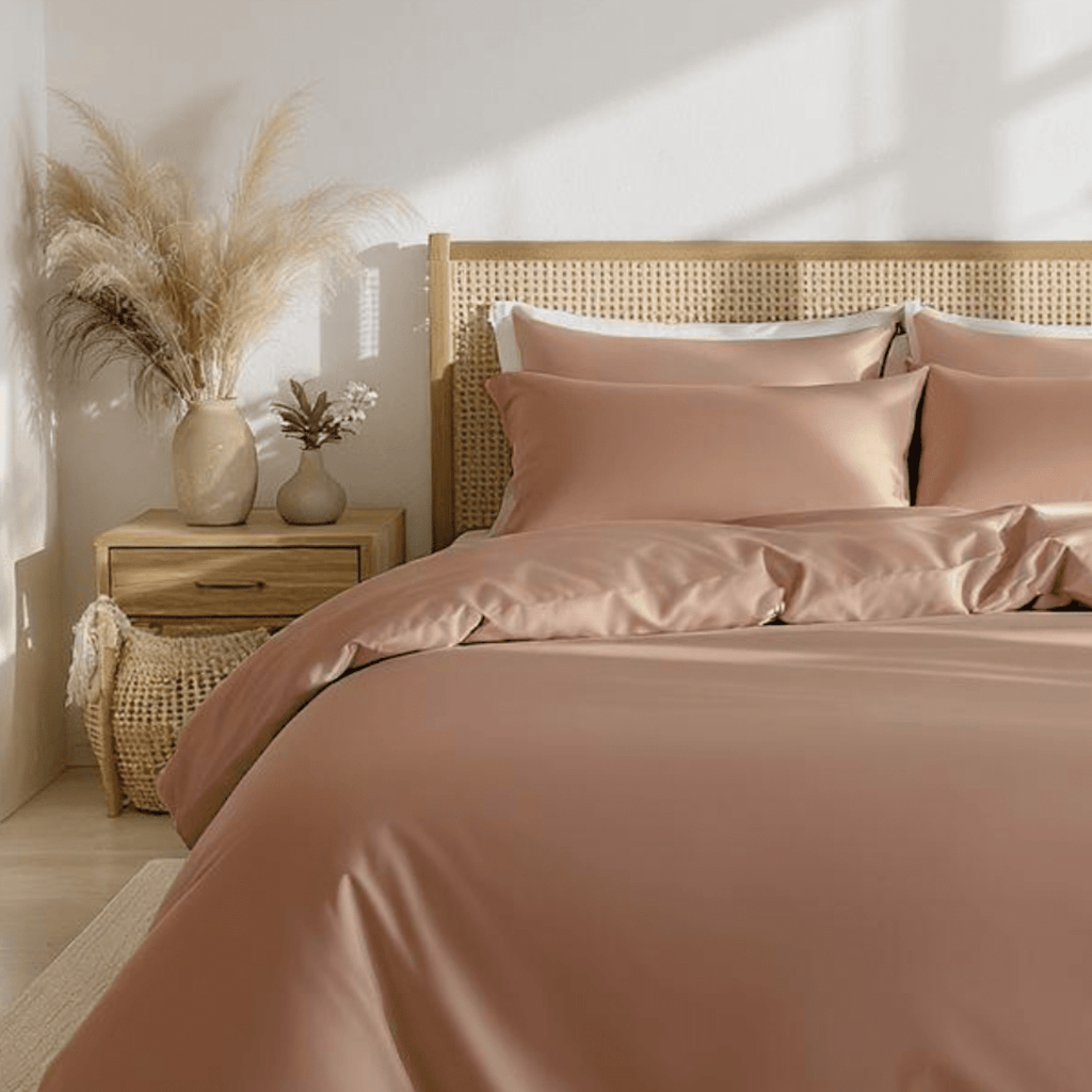Dreamers Den Dekbedovertrek TENCEL™ Lyocell – Brique
