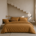 Dreamers Den Duvet Cover Half Linen Marmello