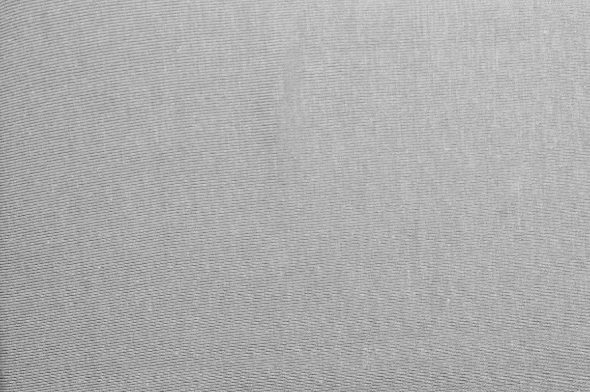 Dreamers Den Premium Jersey Elastane Topper Fitted Sheet Organic Cotton Grey