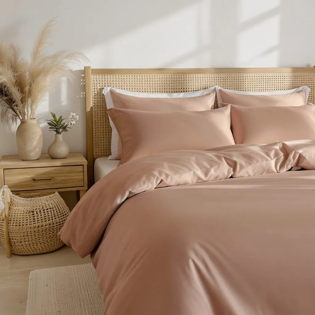 Dreamers Den Dekbedovertrek TENCEL™ Lyocell – Brique