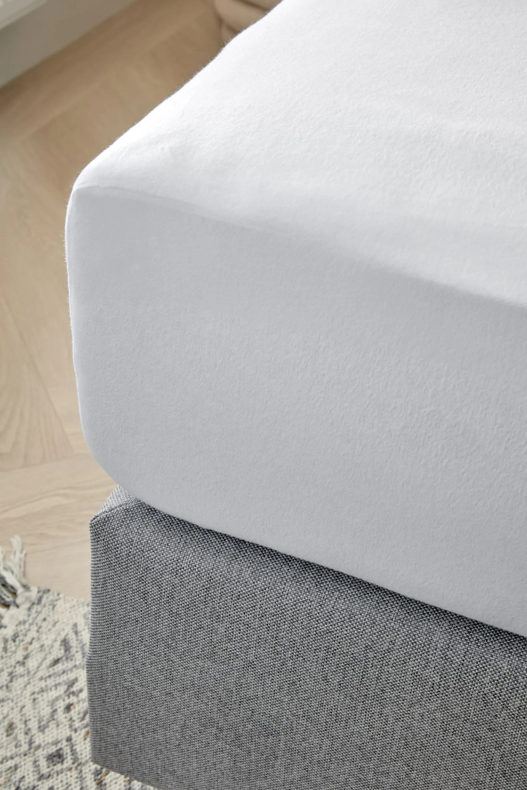 Dreamers Den Molton Topper Wit 100% Biologisch Katoen