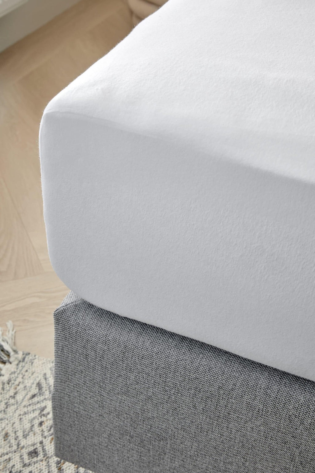 Dreamers Den Molton Topper White 100% Organic Cotton