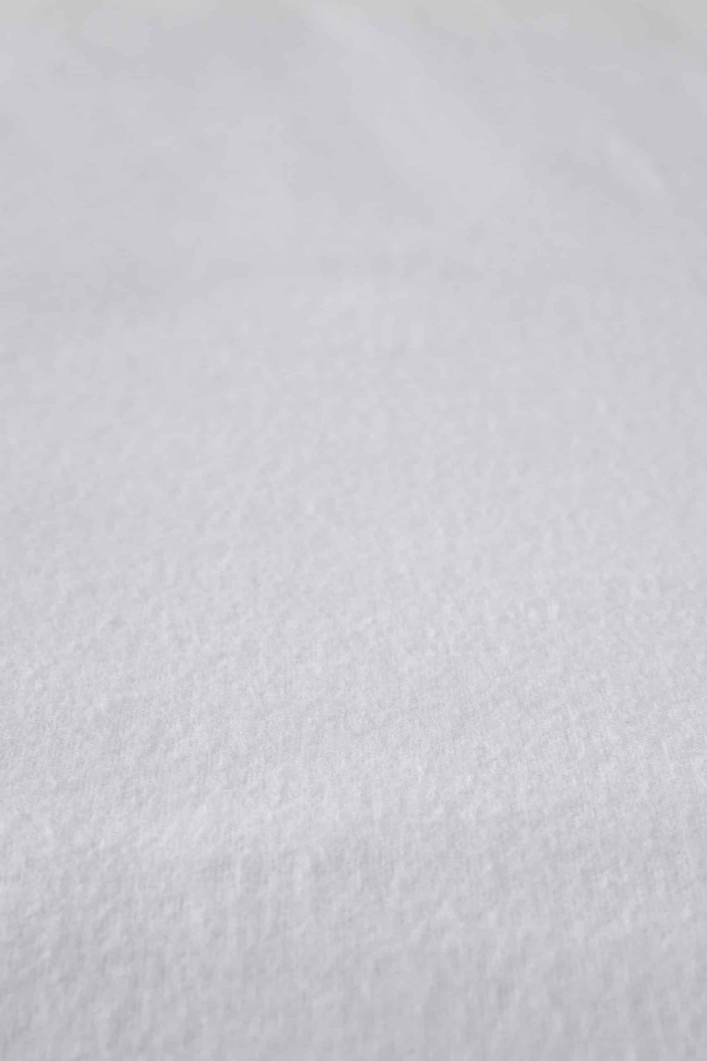 Dreamers Den Molton Fitted Sheet White 100% Organic Cotton