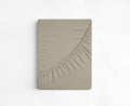Dreamers Den Topper Fitted Sheet Cotton Sateen Nougat Taupe