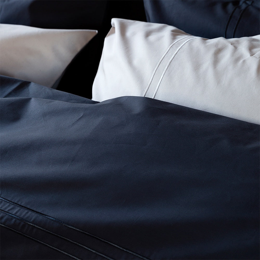 Duvet Cover 100% Egyptian Cotton Plain Anthracite