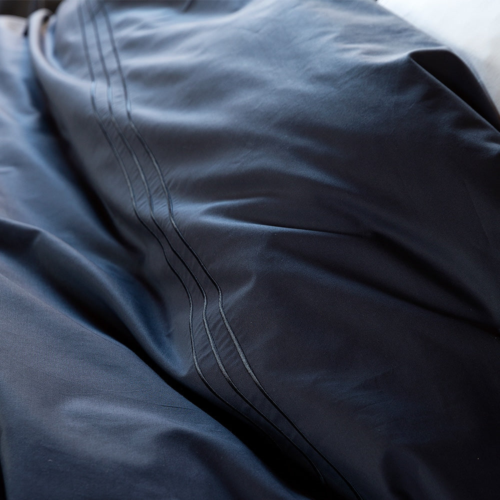 Duvet Cover 100% Egyptian Cotton Plain Anthracite