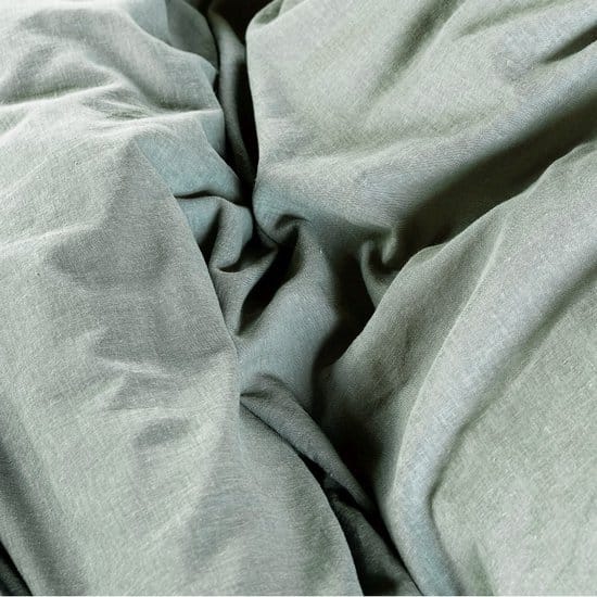 Duvet Cover 50% Cotton/Linen Green