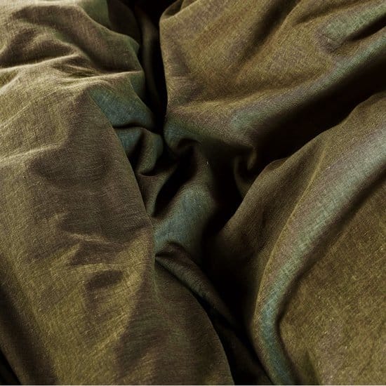 Duvet Cover 50% Cotton/Linen Dark Green
