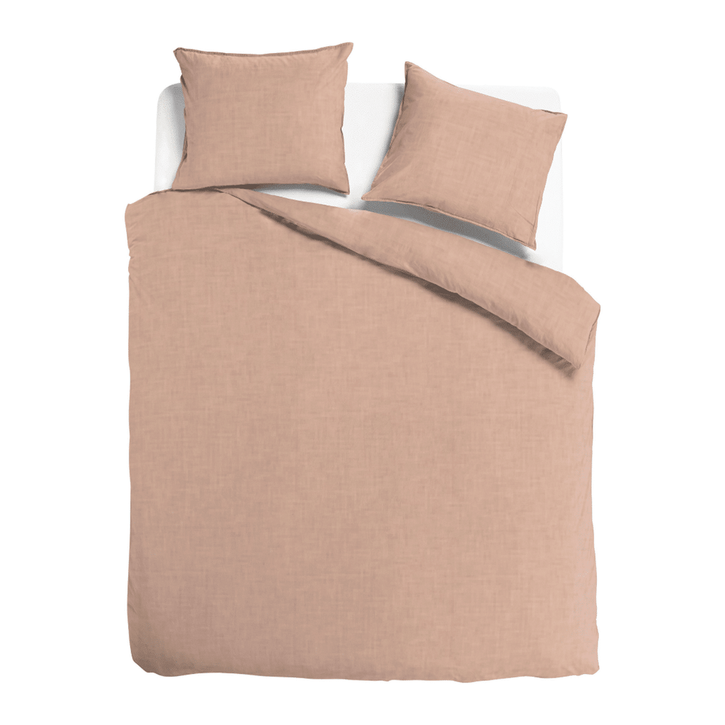 Duvet Cover 50% Cotton/Linen Dusty Pink