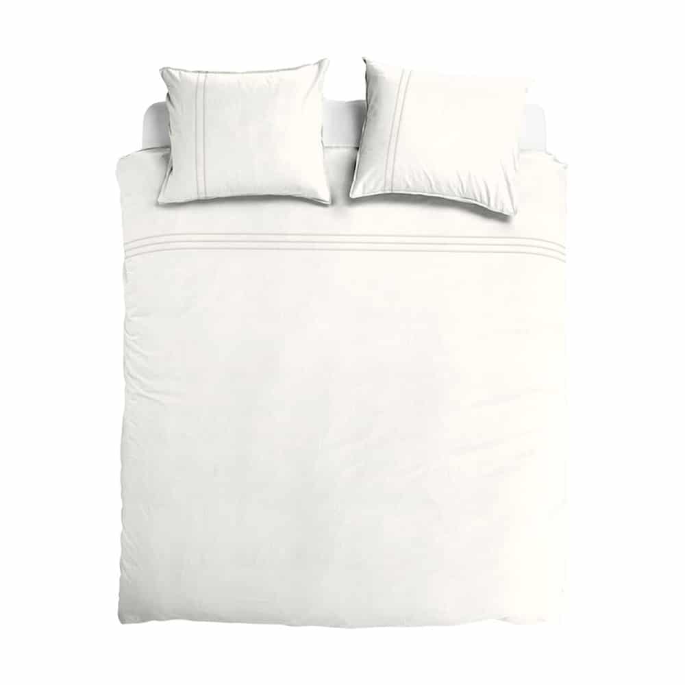 Duvet Cover 100% Egyptian Cotton Plain Ecru