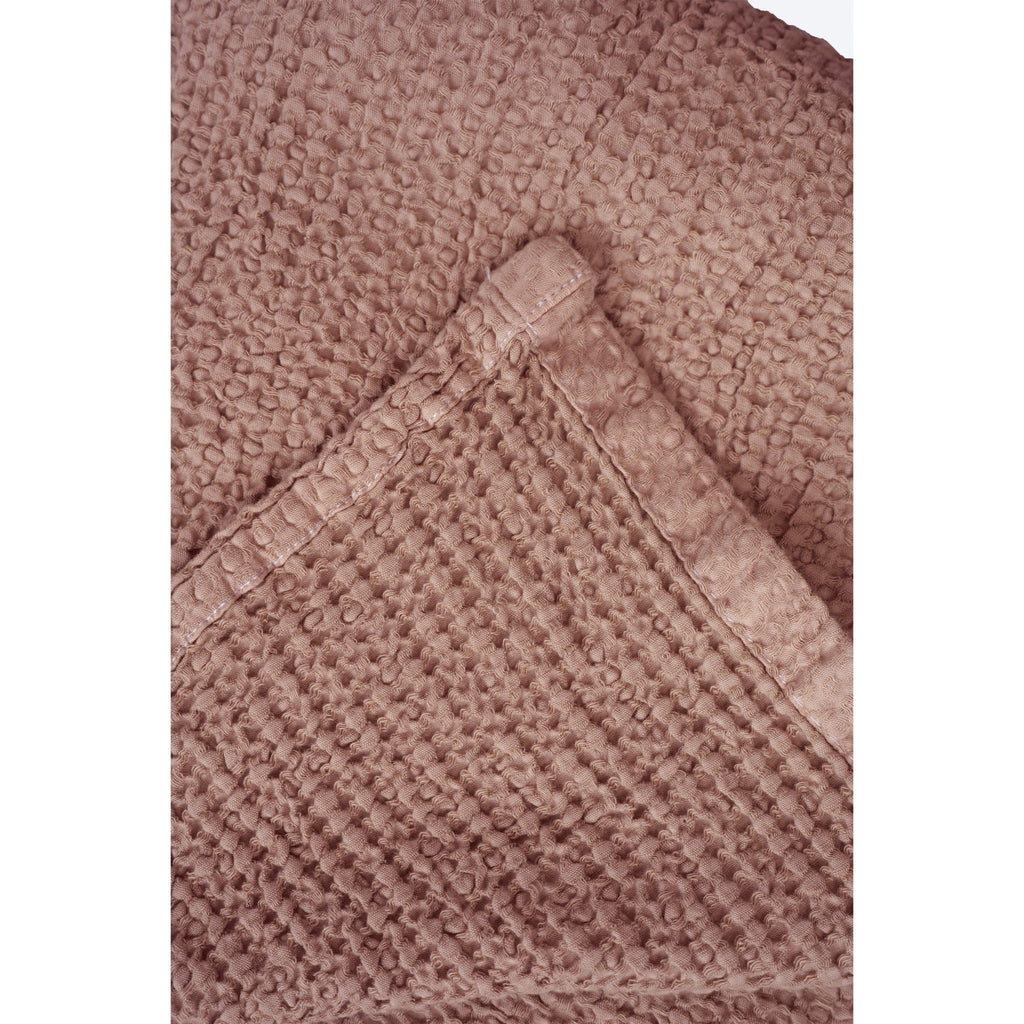 Dreamers Den Piqué Bedspread / Waffle Blanket Rosewater