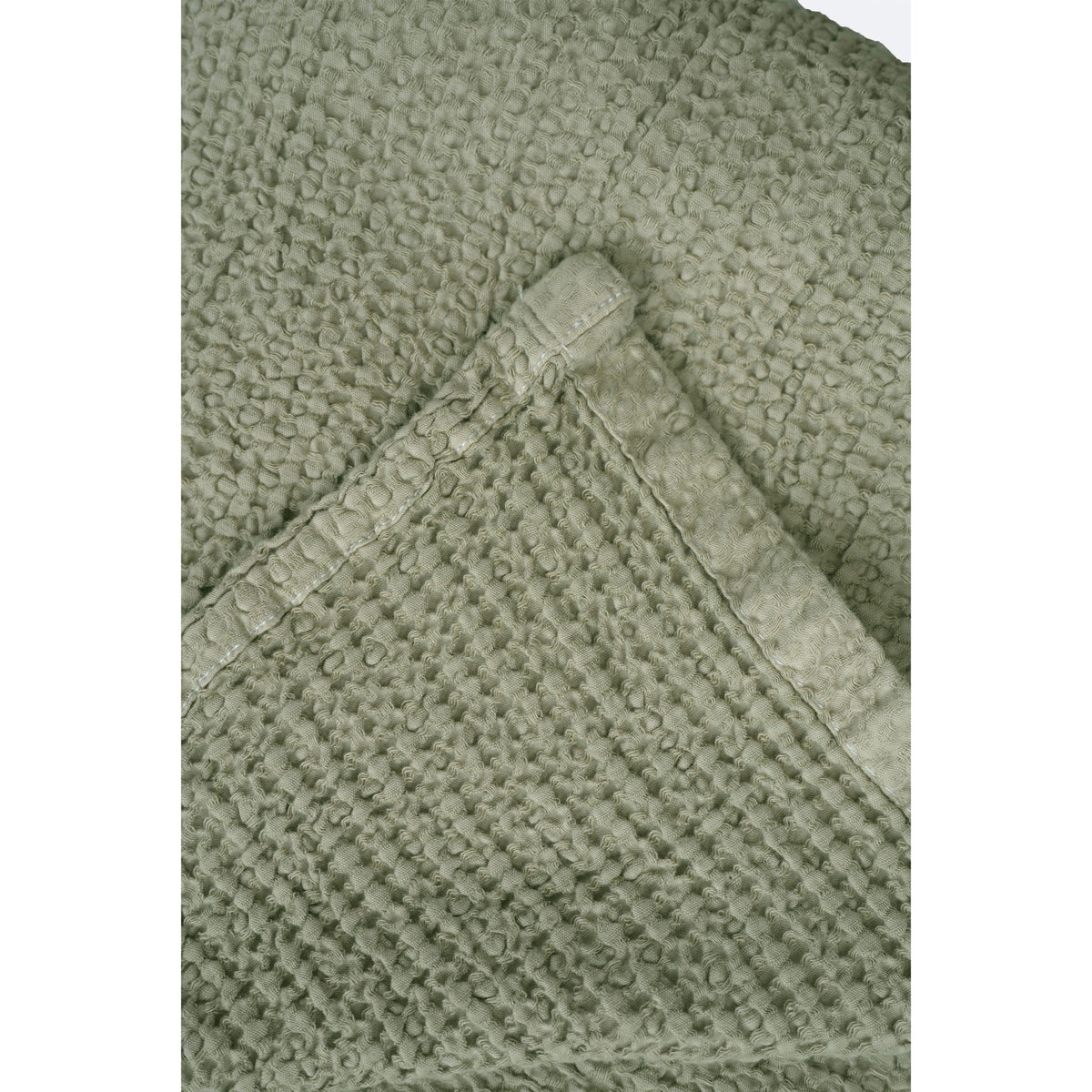 Dreamers Den Piqué Bedspread / Waffle Blanket Olive Green