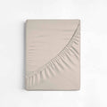 Dreamers Den Premium Jersey Elastan Topper Hoeslaken Biologisch Katoen Naturel