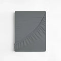 Dreamers Den Split Topper Hoeslaken Egyptisch Percale Katoen Donker Grijs
