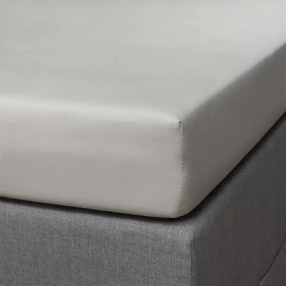 Dreamers Den Split Topper Hoeslaken Egyptisch Percale Katoen Warm Grijs