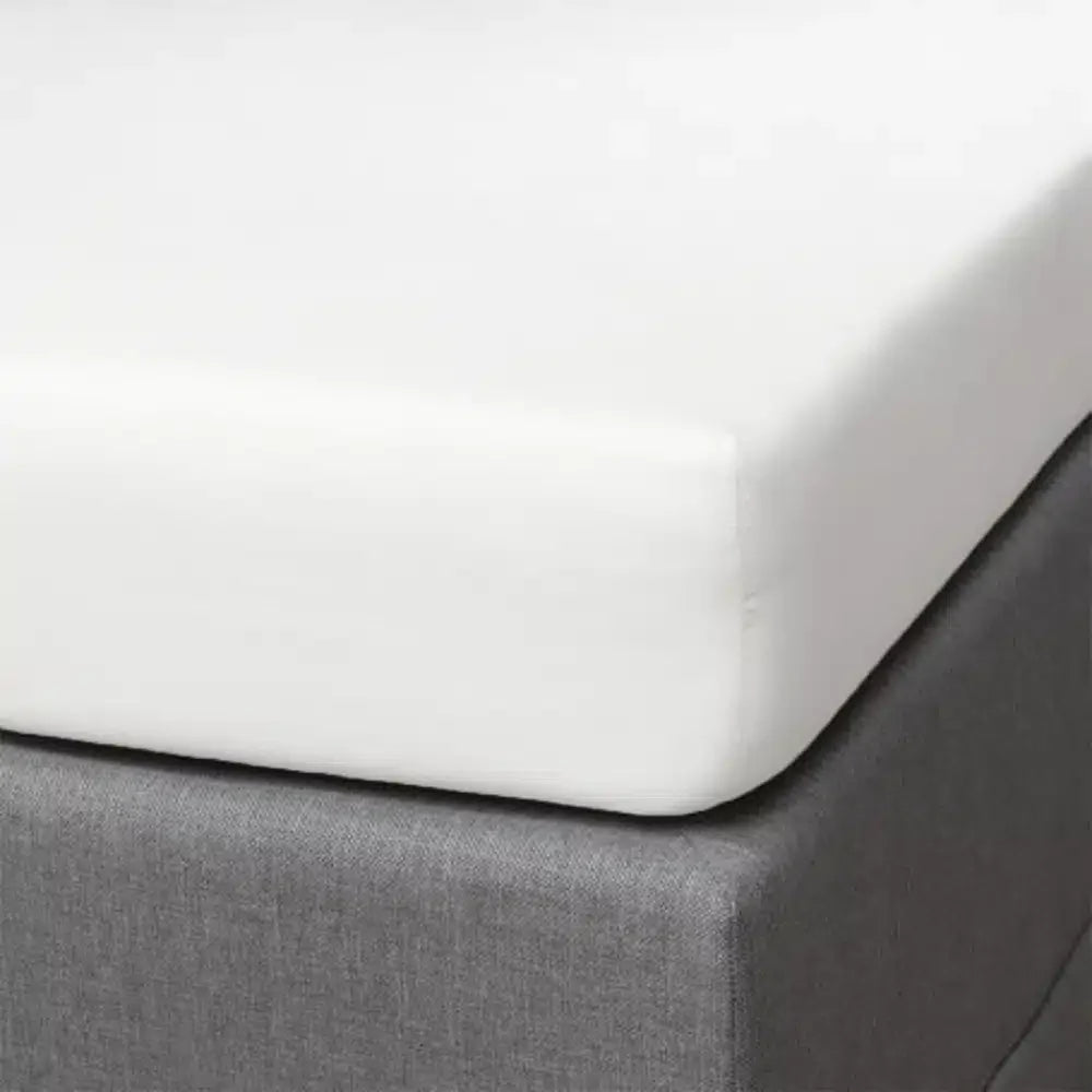 Dreamers Den Split Topper Hoeslaken Egyptisch Percale Katoen Wit