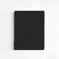 Dreamers Den Topper Fitted Sheet Egyptian Crispy Percale Cotton Black