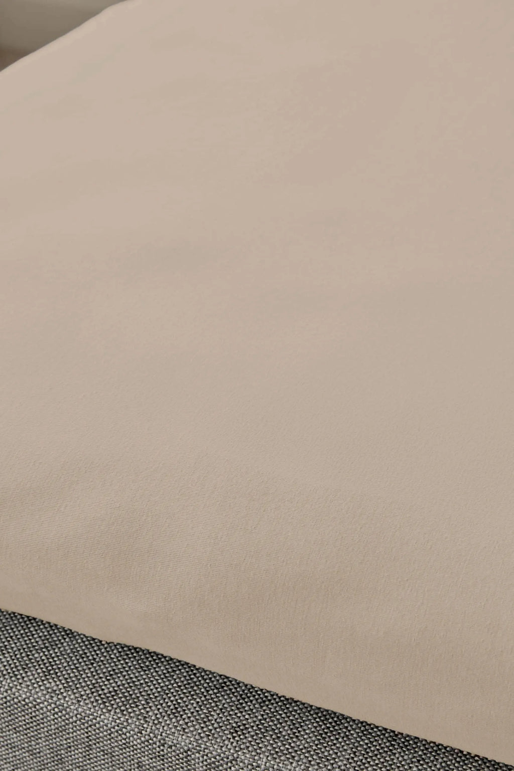 Dreamers Den Premium Jersey Elastan Split Topper Hoeslaken Biologisch Katoen Naturel