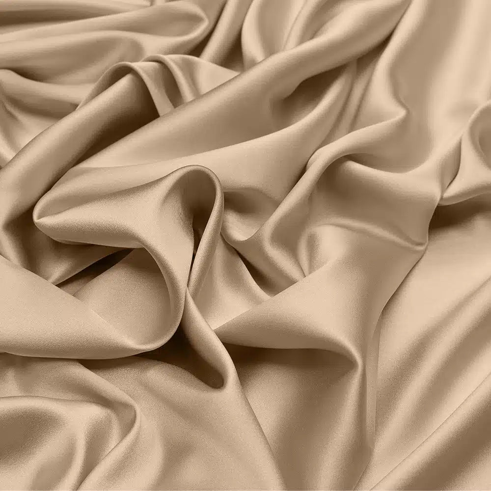 100% Moerbei Zijden Kussensloop Zand 60×70 cm