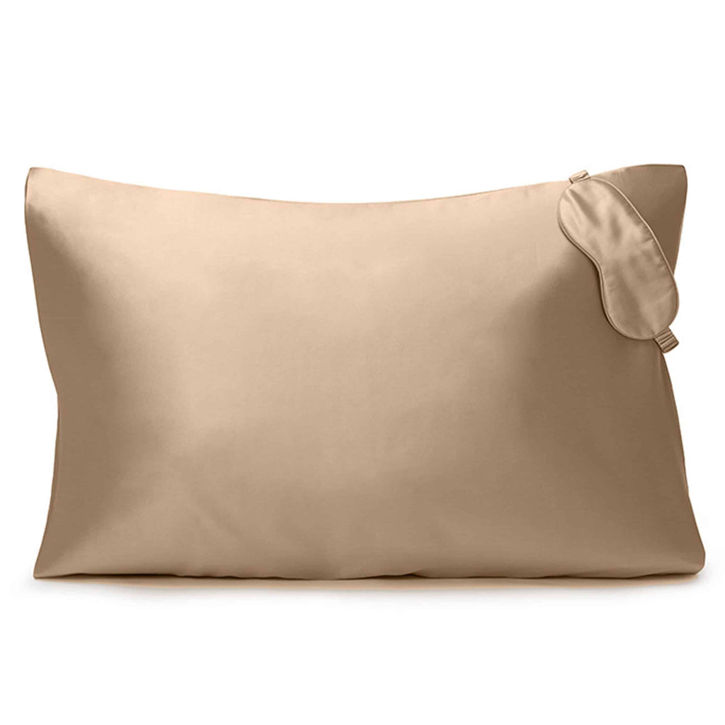 100% Mulberry Silk Pillowcase Sand 60x70 cm