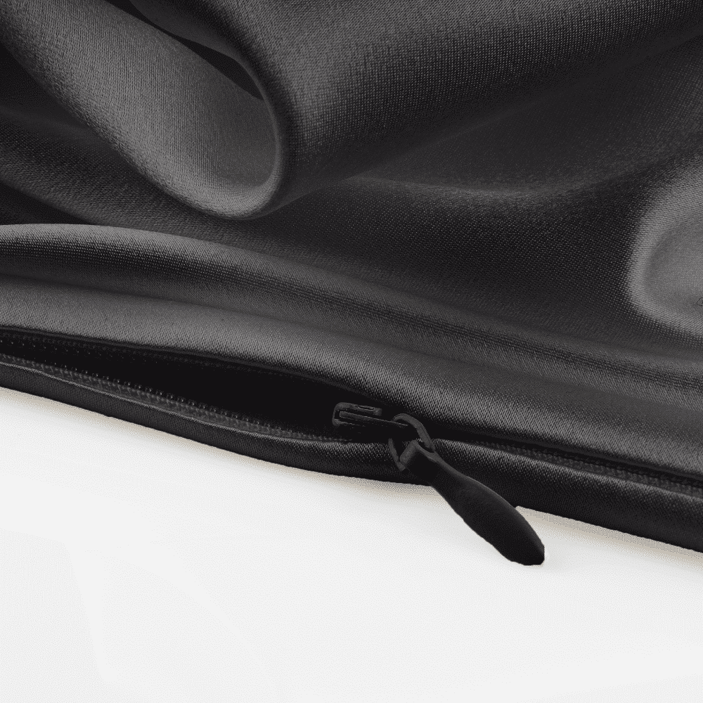 100% Mulberry Silk Pillowcase Dark Grey 60x70 cm