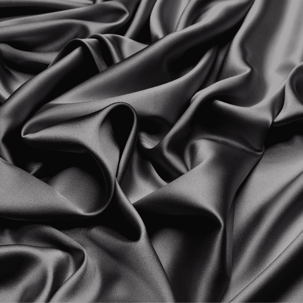 100% Mulberry Silk Pillowcase Dark Grey 60x70 cm