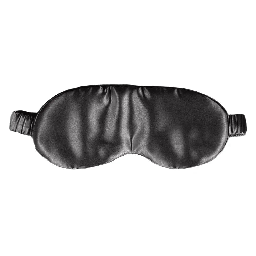 100% Moerbei Zijden Slaapmasker Donker Grijs