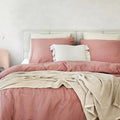 Dekbedovertrek 100% Katoen Mousseline Rosewater