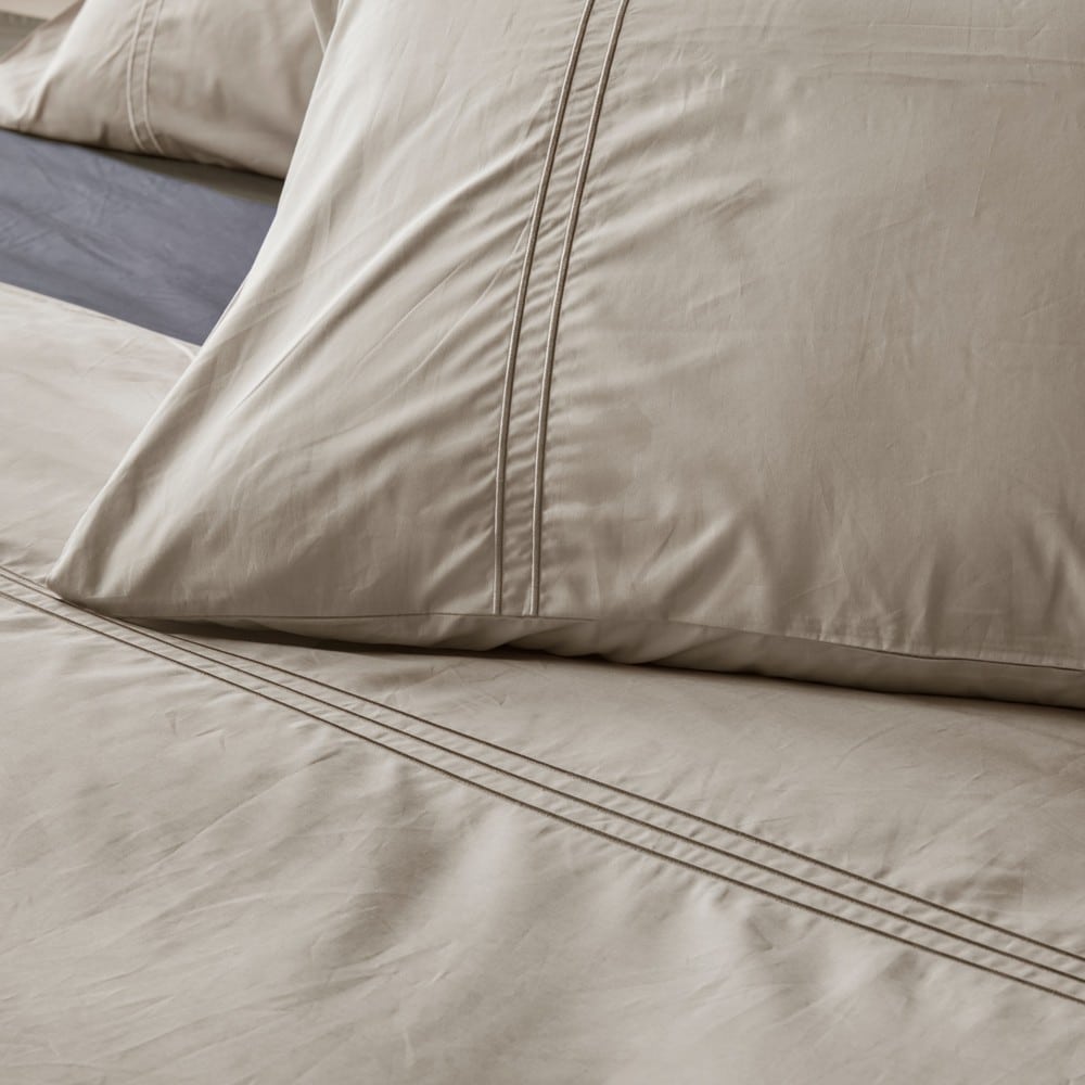 Duvet Cover 100% Egyptian Cotton Plain Sand