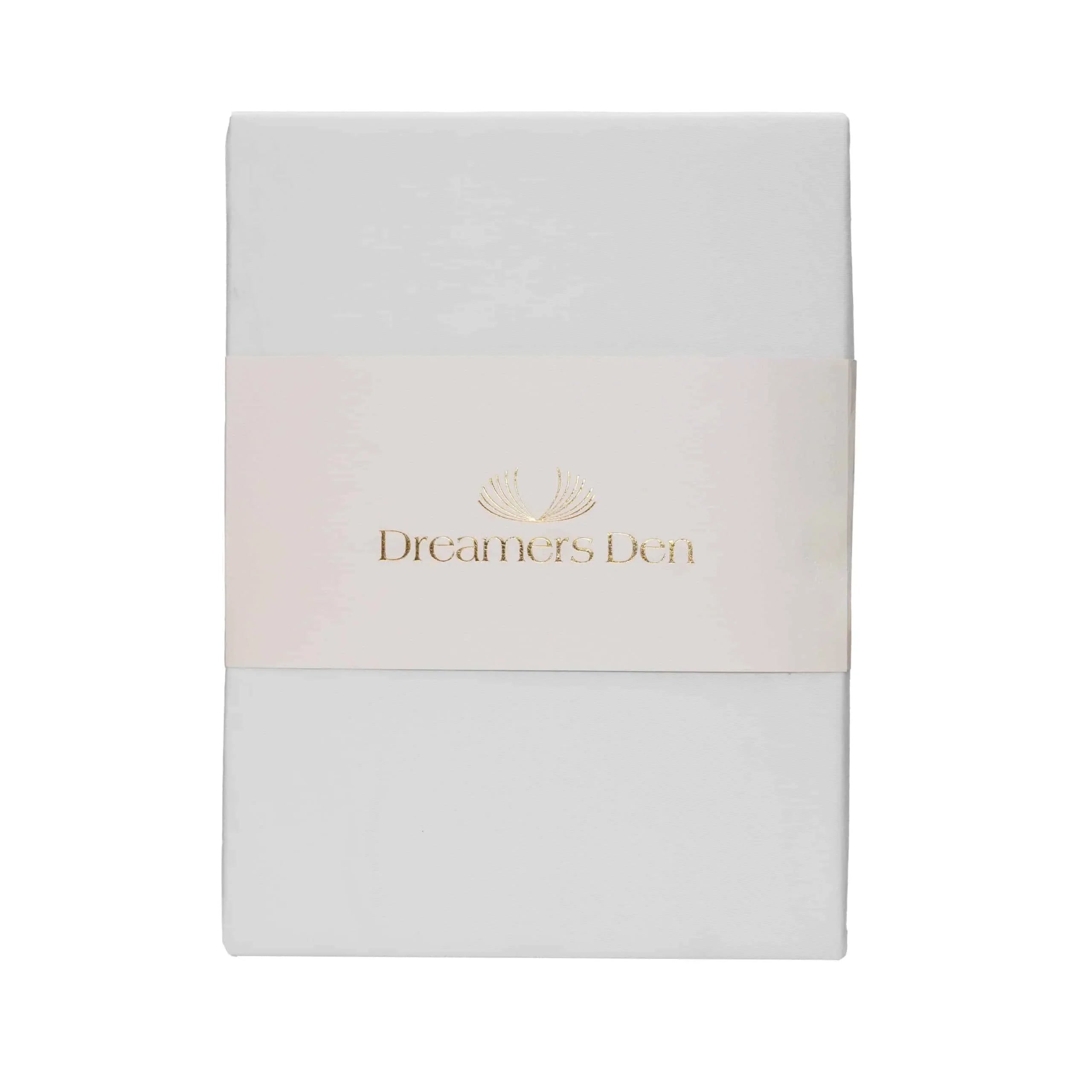 Dreamers Den Premium Jersey Elastan Topper Hoeslaken Biologisch Katoen Wit