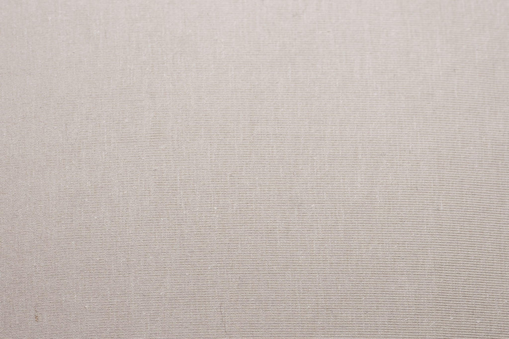 Dreamers Den Premium Jersey Elastane Split Topper Fitted Sheet Organic Cotton Natural